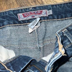 Denim Silver Skirt